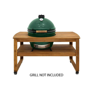 Big Green Egg - Acacia Wood Table For XLarge Egg 118264