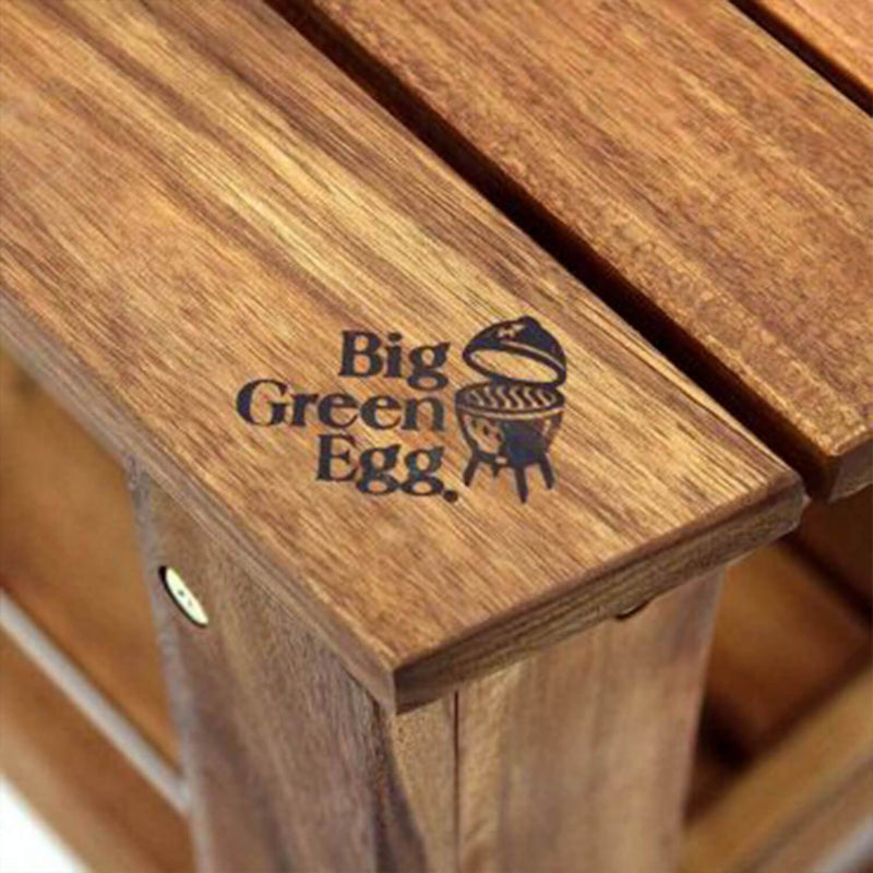 Big Green Egg Big Green Egg - Acacia Wood Table For XLarge Egg 118264 118264 Accessory Cart & Table