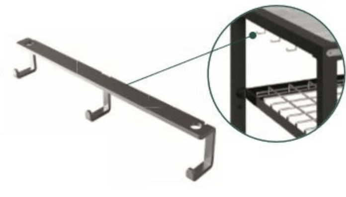 Big Green Egg Big Green Egg-BBQ Tool Hooks 120281 Part Charcoal BBQ 665719120281