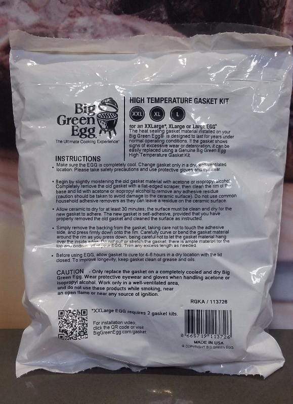 Big Green Egg Big Green Egg High Temperature Gasket Kits for all sizes 113726 Part Gasket 665719113726