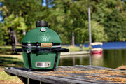 Big Green Egg Big Green Egg MiniMax EGG Original Nest Kit 389913 Charcoal / Green 389913 Portable Kamado Grill 628250389913
