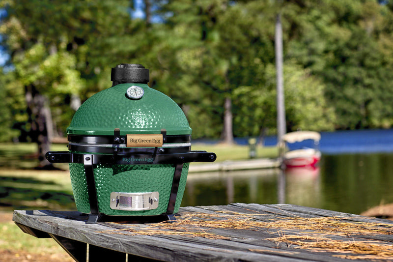 Big Green Egg Big Green Egg MiniMax EGG Original Nest Kit 389913 Charcoal / Green 389913 Portable Kamado Grill 628250389913