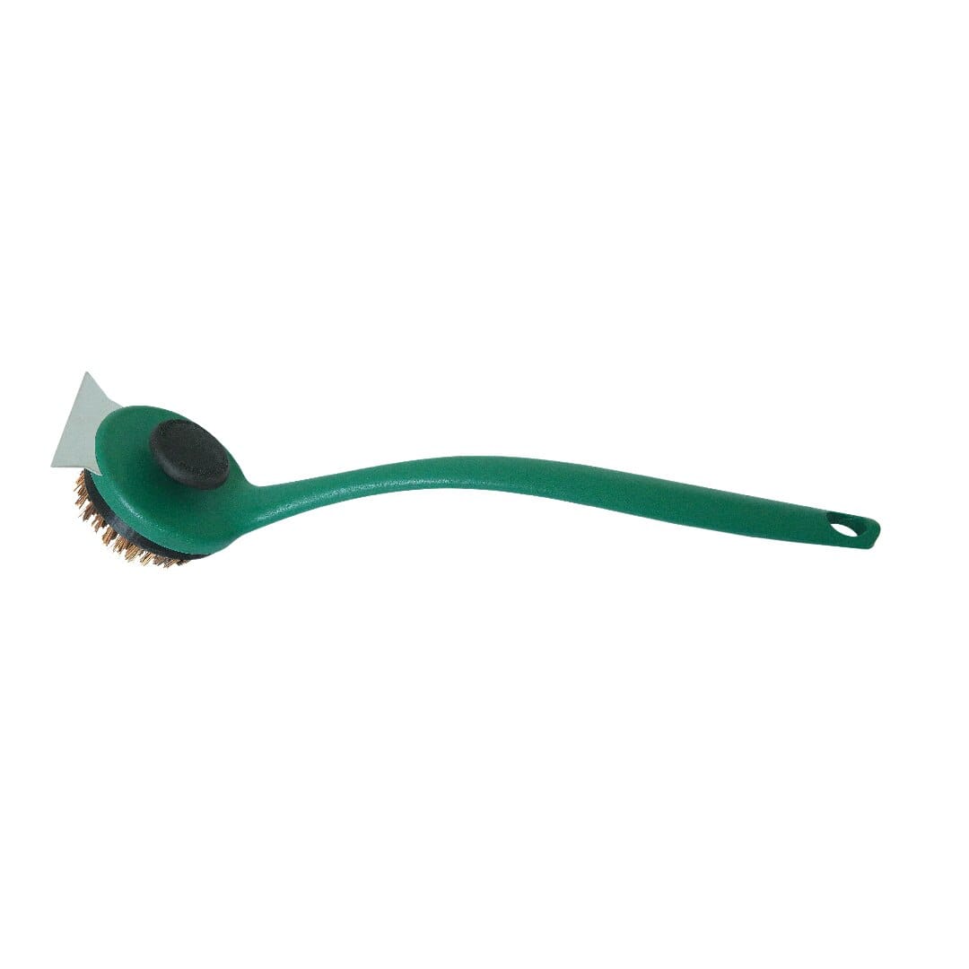 Big Green Egg Big Green Egg Palmyra Bristle Grill Brush 127129 w/Handle Scrubber 127129 Accessory Cleaning Brush