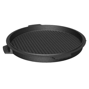 Big Green Egg- Plancha Griddle – Dual-Sided Cast Iron, 10.5 inch (XXL,XL,LG)