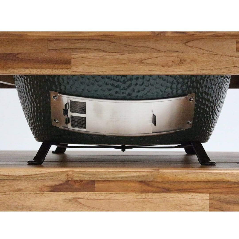 Big Green Egg Big Green Egg XLarge Egg Built-In Kit 389326 Charcoal / Green 389326 Built-in Kamado Grill 628250389326