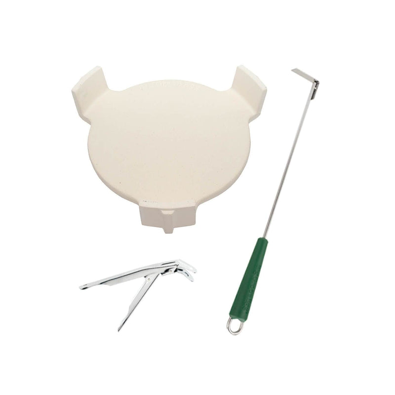 Big Green Egg Big Green Egg XLarge Egg Original Nest Kit 389524 Charcoal / Green 389524 Freestanding Kamado Grill 628250389524