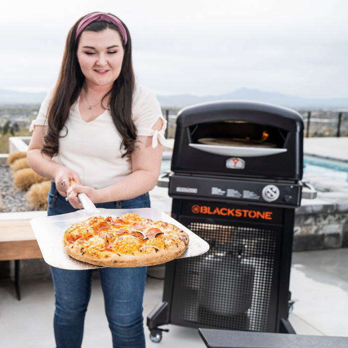 Blackstone Blackstone 16" Pizza Oven with Stand and Pizza Peel 6825BS Propane / Black 6825BS Freestanding Pizza Oven 717604068250