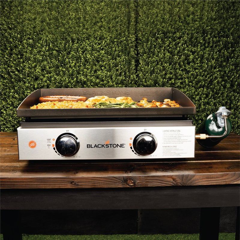 Blackstone Blackstone 22" Table Top Griddle 1666 Propane / Black 1666BS Countertop Gas Griddle 717604016664