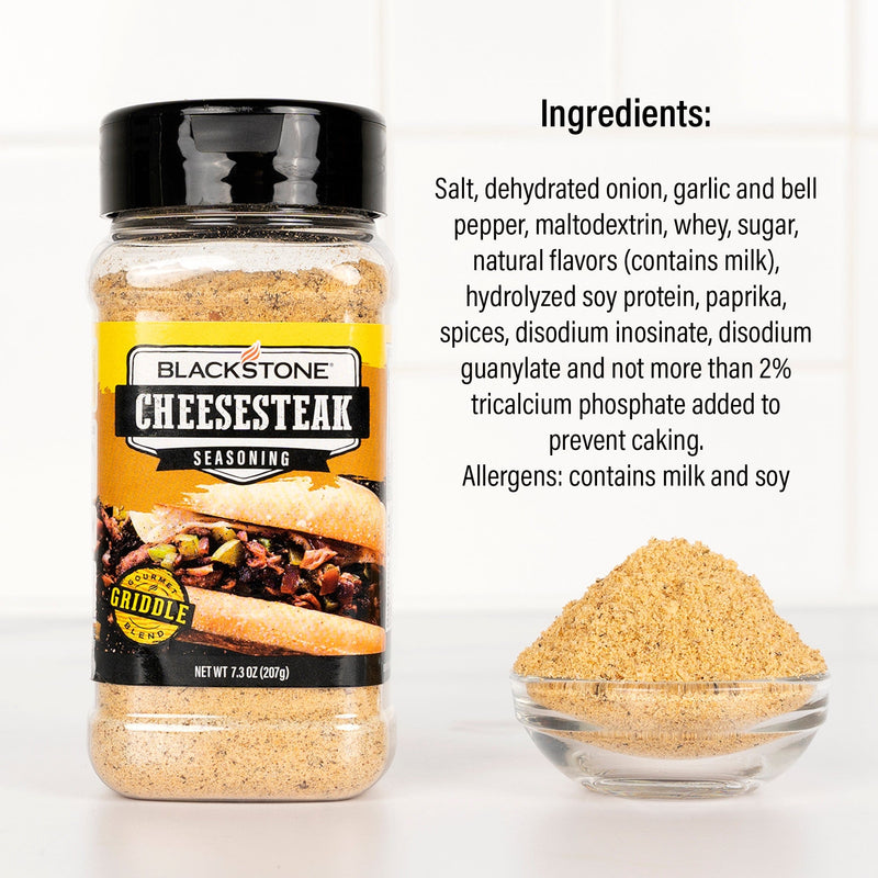 Blackstone Blackstone Cheesesteak Seasoning 7.3 oz 4104BS 4104BS Sauce & Rub