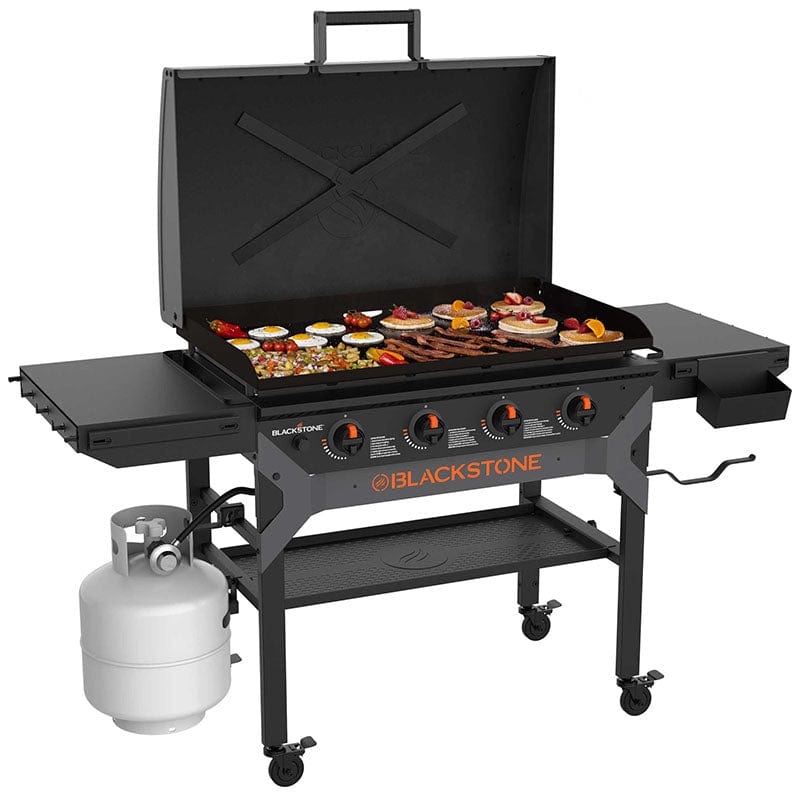 Blackstone Blackstone Iron Forged 36" Griddle Cooking Station (w/Hood and Omnivore Top) 2310BS