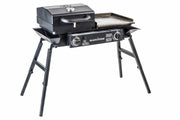 Blackstone Blackstone Tailgater Combo (Griddle + Grill) 1555 Black / Propane 1555BS Freestanding Gas Griddle