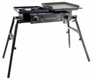 Blackstone Blackstone Tailgater Combo (Griddle + Grill) 1555 Black / Propane 1555BS Freestanding Gas Griddle