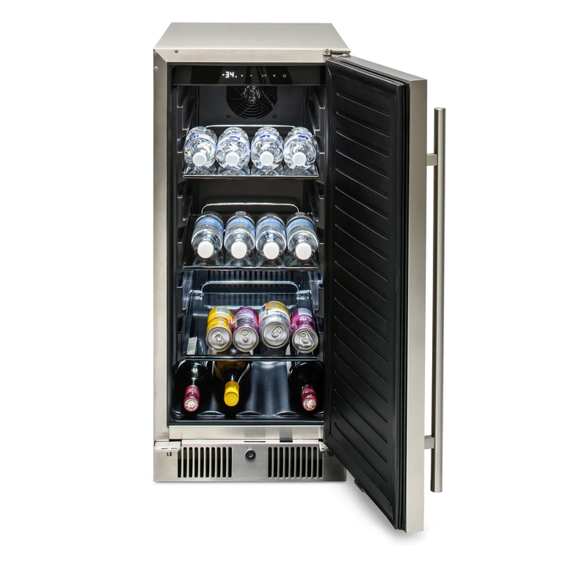 Blaze Blaze 15" Outdoor Refrigerator BLZ-SSRF-15 Outdoor Kitchen Refrigeration 818718013515
