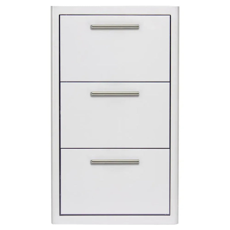 Blaze Blaze 16" Triple Access Drawer BLZ-DRW3-R-LT Outdoor Kitchen Drawers 818718013768