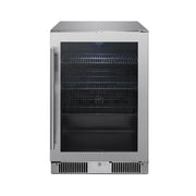 Blaze Blaze 20" Glass Front Outdoor Beverage Cooler – 4.5 Cu. Ft. BLZ-GDBEV20-4.5 Outdoor Kitchen Refrigeration 818718014529