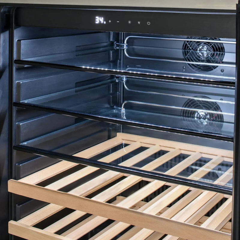 Blaze Blaze 24" Glass Front Outdoor Beverage Cooler BLZ-GDBEV-5.5 Outdoor Kitchen Refrigeration 818718013522