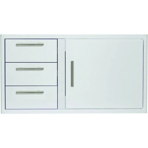 Blaze 39" Access Door and Triple Drawer Combo