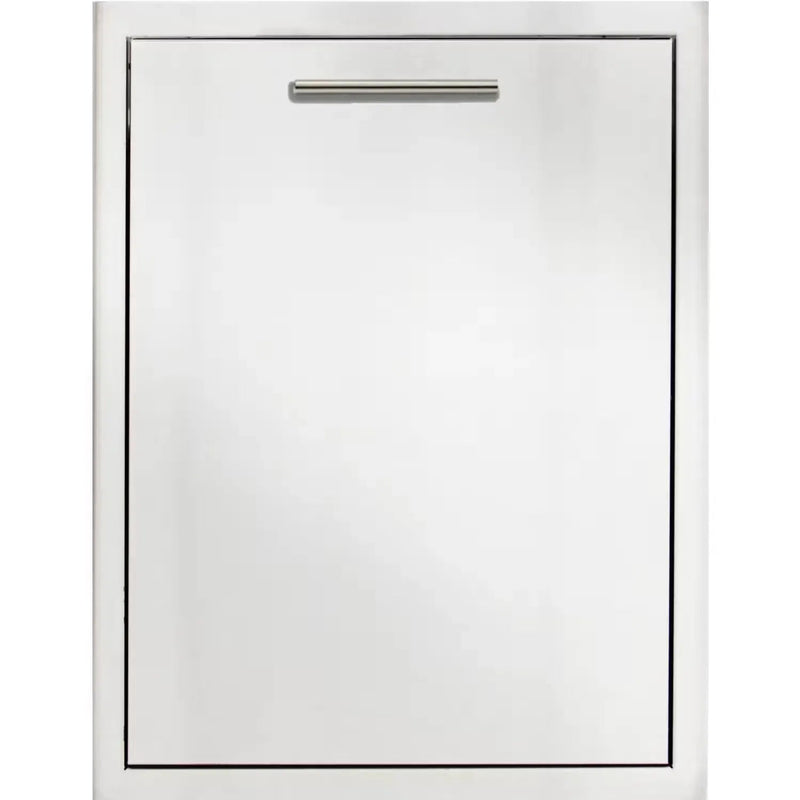 Blaze Blaze Roll-Out Double Trash / Recycle Drawer BLZ-TREC-DRW-H Outdoor Kitchen Trash Bin/Chute 818718013829