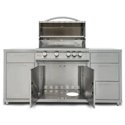 Blaze Blaze Stainless Steel Outdoor Kitchen Island BLZ-SS-ISLAND-RO Outdoor Kitchen Pre-Built Bundle