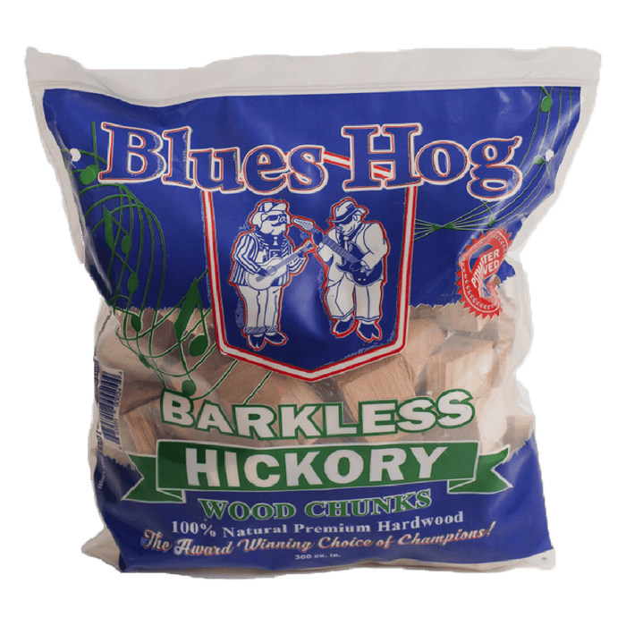 Blues Hog Blues Hog Chunks 92201 - Barkless Hickory Wood 92201 Accessory Smoker Wood Chip & Chunk