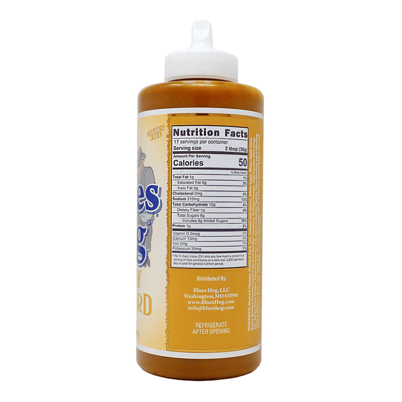 Blues Hog Blues Hog Honey Mustard Sauce Squeeze Bottle (24oz) 70310 Sauce & Rub