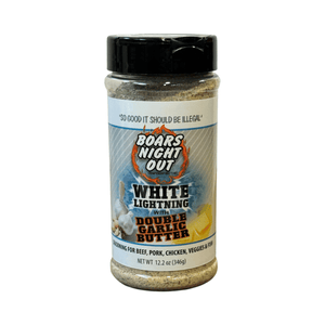 Boars Night Out White Lightning Double Garlic Butter Seasoning (12.2oz)