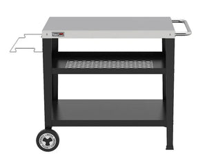Brander Open Cart Prep Table