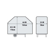 Broil King Broil King 68488 Premium BBQ Cover 64-Inch fits Selected BARON, SIGNET, SOVEREIGN and CROWN Series 68488 Accessory Cover BBQ 060162684883