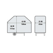Broil King Broil King 68491 Premium Bbq Cover 63-inch Fits Selected Regal, Imperial And Sovereign Series 68491 Accessory Cover BBQ 060162684913