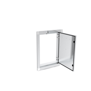 Broil King Broil King 800100 Door Assembly - Single Stainless Steel 800100 Outdoor Kitchen Door, Drawer & Cabinet 062703115795