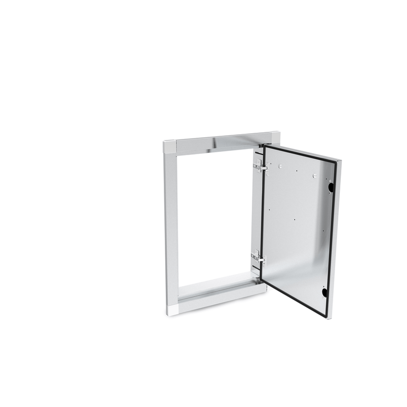 Broil King Broil King 800100 Door Assembly - Single Stainless Steel 800100 Outdoor Kitchen Door, Drawer & Cabinet 062703115795