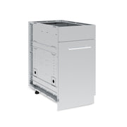 Broil King Broil King 802800 Waste Organizer Cabinet, Stainless Steel 802800 Outdoor Kitchen Door, Drawer & Cabinet 062703107776