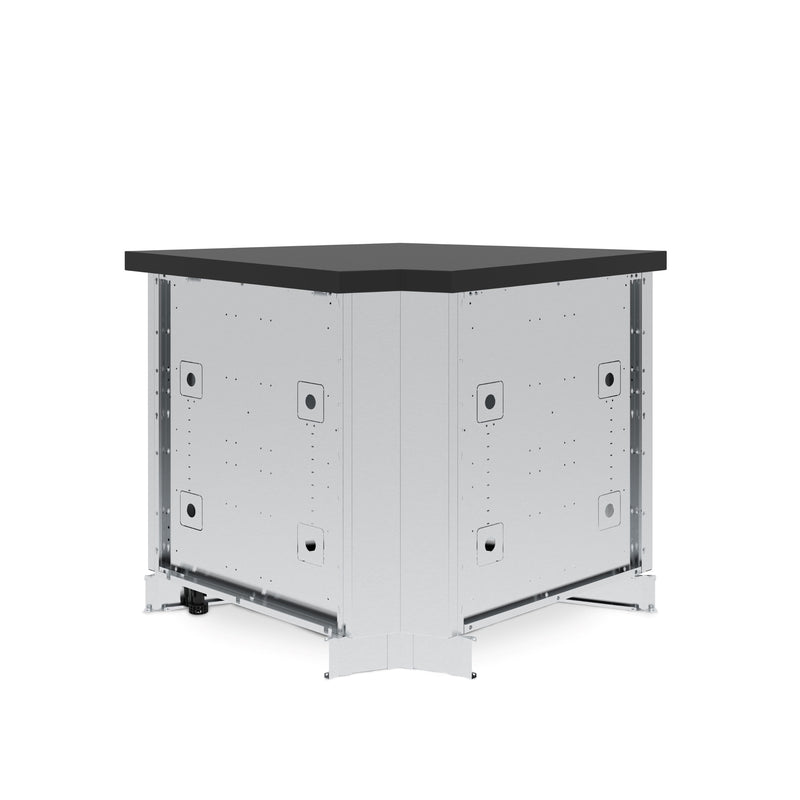 Broil King Broil King 803900 90º Corner Cabinet, Stainless Steel 803900 Outdoor Kitchen Door, Drawer & Cabinet 062703107172