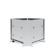 Broil King Broil King 803900 90º Corner Cabinet, Stainless Steel 803900 Outdoor Kitchen Door, Drawer & Cabinet 062703107172