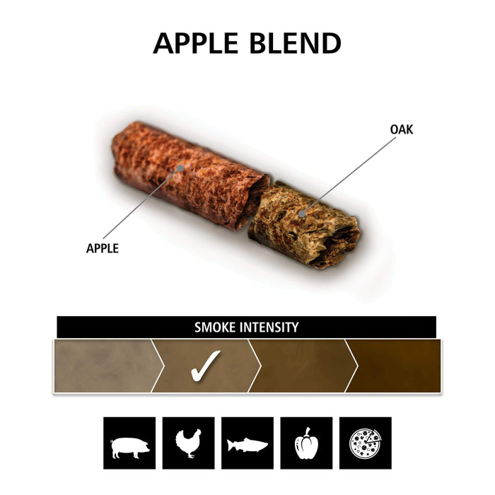 Broil King Broil King Apple Blend (Apple, Oak) Pellets 20 lb Resealable Bag 63923 Accessory Smoker Wood Chip & Chunk 060162639234