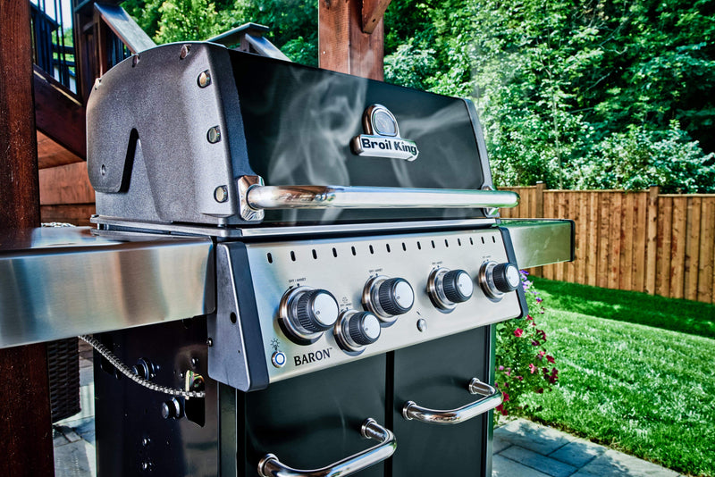 Barbecue à Gaz Broil King Baron 440 Nero (Modèle 2022) - Neuf Sous Emballage - 103875263