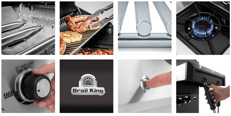 Broil King Broil King BARON 440 PRO BBQ with Side Burner Freestanding Gas Grill