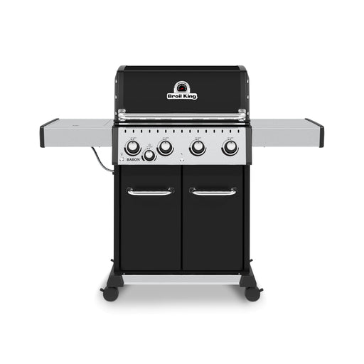 Broil King Broil King BARON 440 PRO BBQ with Side Burner Propane / Black 875224 Freestanding Gas Grill 062703752242