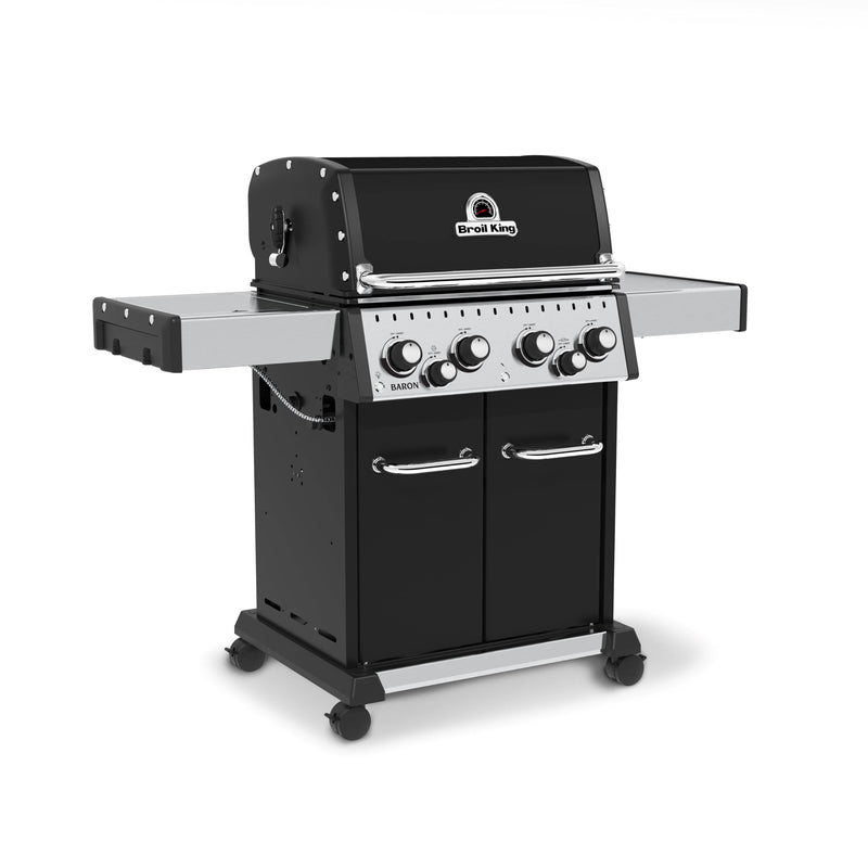 Broil King Broil King BARON 490 PRO BBQ with Side Burner, Rear Rotisserie Burner & Rotisserie Kit Freestanding Gas Grill