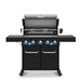 Broil King Broil King Baron 590 PRO Shadow 5-Burner Gas Grill with Rotisserie and Side Burner Freestanding Gas Grill