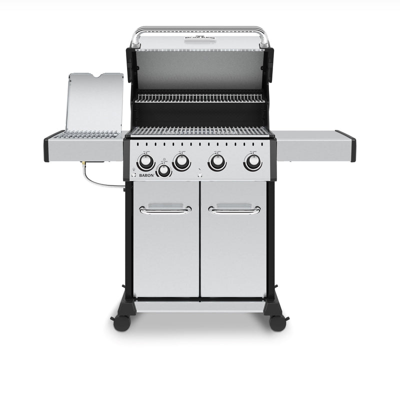 Broil King Broil King BARON S440 PRO IR BBQ with Infrared Side Burner Freestanding Gas Grill