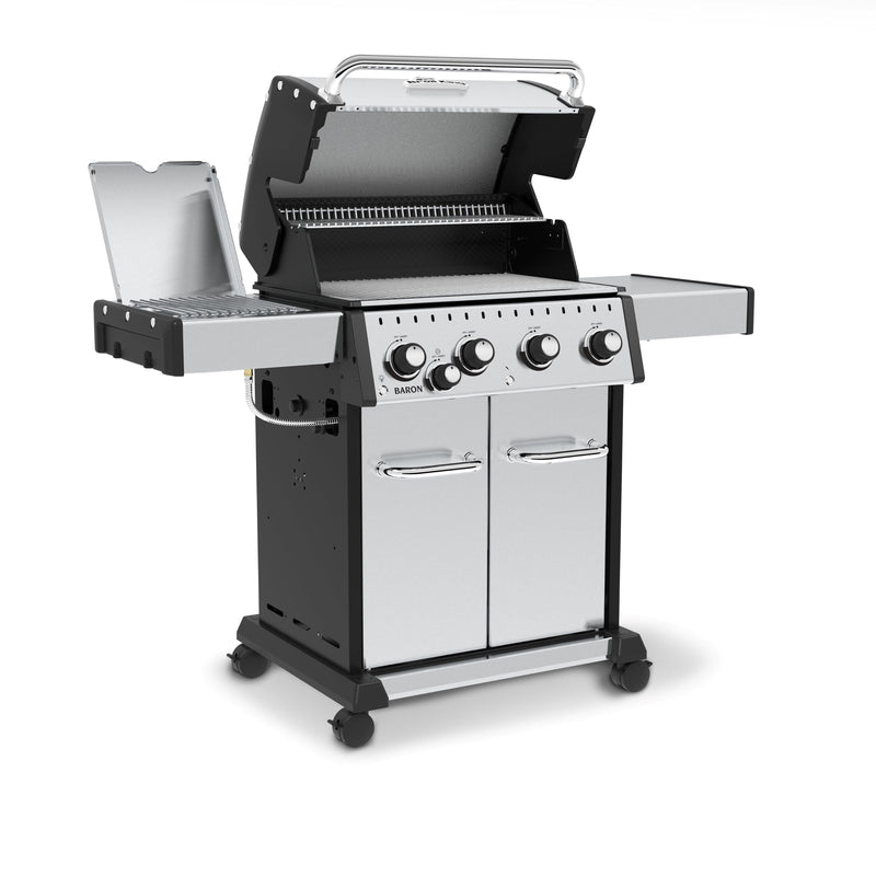 Broil King Broil King BARON S440 PRO IR BBQ with Infrared Side Burner Freestanding Gas Grill
