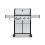 Broil King Broil King BARON S440 PRO IR BBQ with Infrared Side Burner Propane / Stainless Steel 875924 Freestanding Gas Grill 062703759241