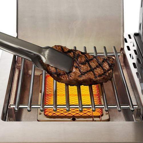 Broil King Broil King BARON S590 PRO IR BBQ with Infrared Side Burner, Rear Rotisserie Burner & Rotisserie Kit Freestanding Gas Grill