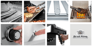 Broil King Broil King BARON S590 PRO IR BBQ with Infrared Side Burner, Rear Rotisserie Burner & Rotisserie Kit Freestanding Gas Grill