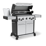 Broil King Broil King BARON S590 PRO IR BBQ with Infrared Side Burner, Rear Rotisserie Burner & Rotisserie Kit Freestanding Gas Grill