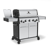 Broil King Broil King BARON S590 PRO IR BBQ with Infrared Side Burner, Rear Rotisserie Burner & Rotisserie Kit Freestanding Gas Grill
