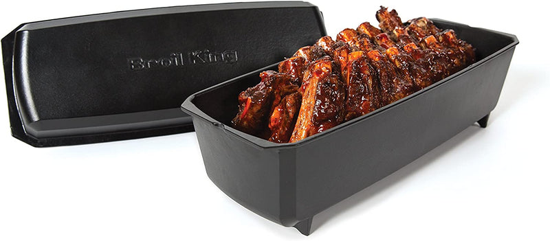 Broil King Broil King Cast Rib Roaster 69615 69615 Accessory Grill Rack & Roaster 060162696152