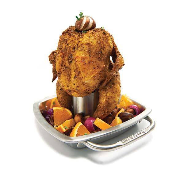Broil King Broil King Chicken Roaster with Pan 69133 69133 Accessory Grill Rack & Roaster 060162691331