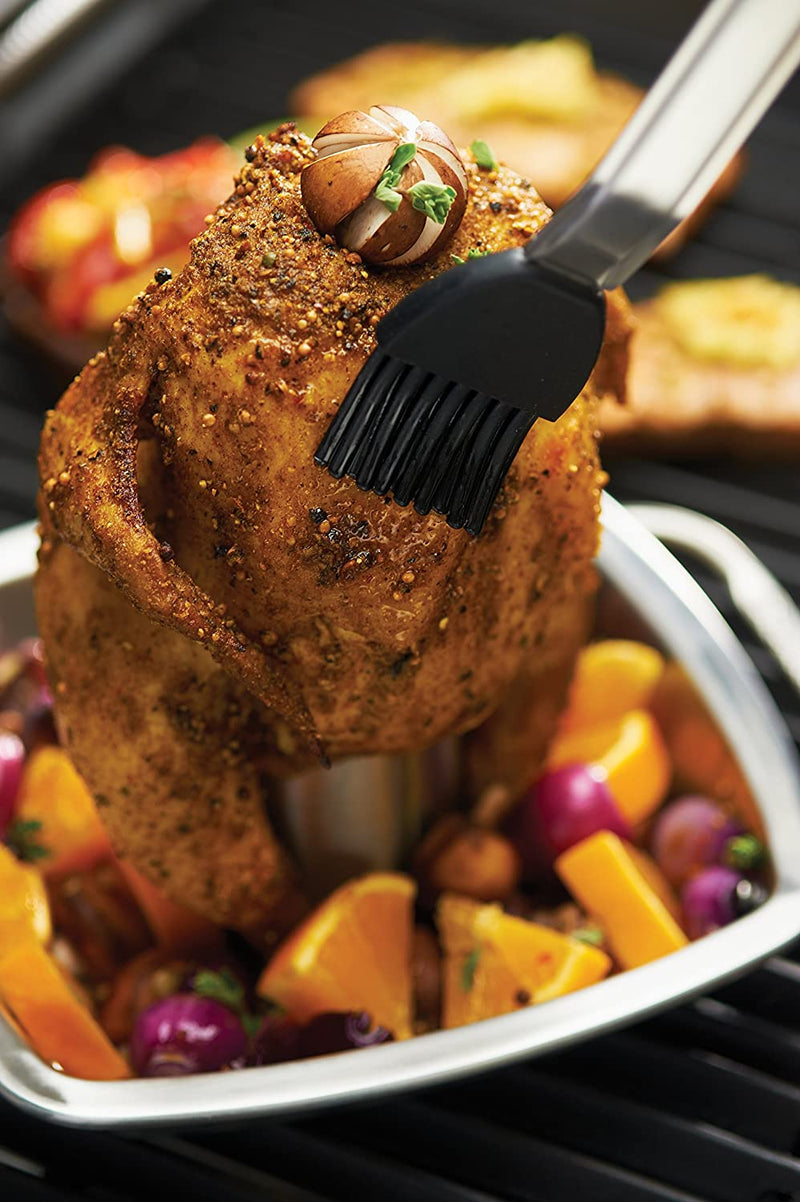 Broil King Broil King Chicken Roaster with Pan 69133 69133 Accessory Grill Rack & Roaster 060162691331